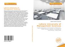 Bookcover of Lahore University of Management Sciences