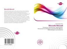 Capa do livro de Niccolò Niccoli 