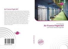 Capa do livro de Air France Flight 007 