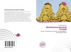 Capa do livro de Aksheeswaraswamy Temple 