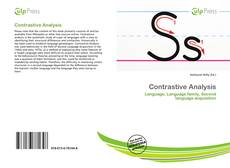 Couverture de Contrastive Analysis