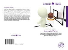 Portada del libro de Antonio Porta