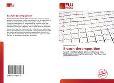 Bookcover of Branch-decomposition