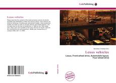 Capa do livro de Lexus vehicles 