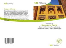 Bookcover of Mosque of Rome