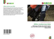 Portada del libro de 450cc motocross bike