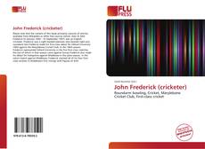 Bookcover of John Frederick (cricketer)