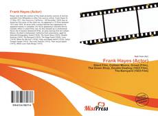 Buchcover von Frank Hayes (Actor)