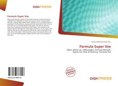 Formula Super Vee kitap kapağı