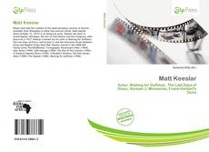 Bookcover of Matt Keeslar