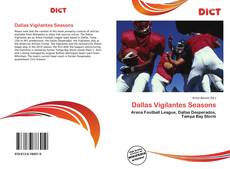 Dallas Vigilantes Seasons的封面