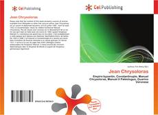 Buchcover von Jean Chrysoloras