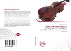 Buchcover von Bernard Greenhouse