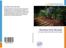 Capa do livro de Boundary Peak (Nevada) 