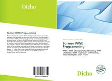 Capa do livro de Former WWE Programming 