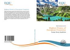 Bookcover of Highest Points of European Countries