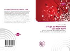 Capa do livro de Coupe du Monde de Baseball 1994 