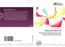 Copertina di Glory By Honor IX