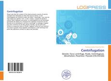 Bookcover of Centrifugation