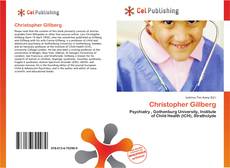 Capa do livro de Christopher Gillberg 