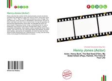 Portada del libro de Henry Jones (Actor)