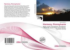 Harmony, Pennsylvania kitap kapağı