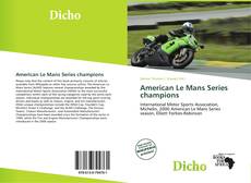 Bookcover of American Le Mans Series champions