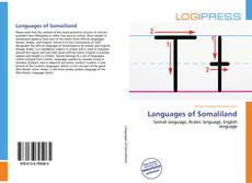 Bookcover of Languages of Somaliland