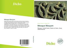 Capa do livro de Mosque Maryam 