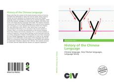 Buchcover von History of the Chinese Language