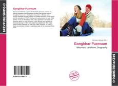 Copertina di Gangkhar Puensum