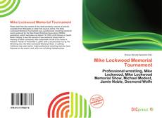 Обложка Mike Lockwood Memorial Tournament