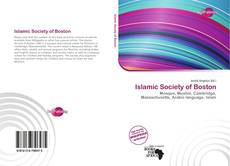 Capa do livro de Islamic Society of Boston 