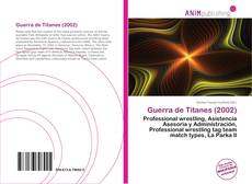 Portada del libro de Guerra de Titanes (2002)