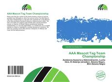Обложка AAA Mascot Tag Team Championship