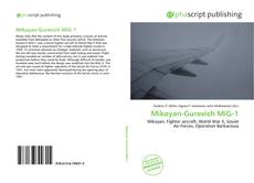 Mikoyan-Gurevich MiG-1 kitap kapağı