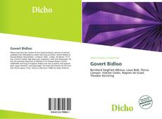 Portada del libro de Govert Bidloo