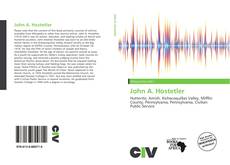 Bookcover of John A. Hostetler