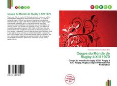 Bookcover of Coupe du Monde de Rugby à XIII 1970