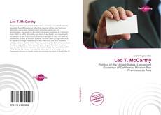 Leo T. McCarthy kitap kapağı