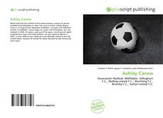 Ashley Carew kitap kapağı