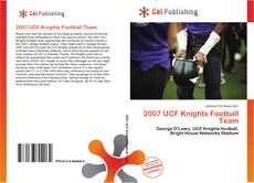 Capa do livro de 2007 UCF Knights Football Team 