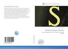 Copertina di French Guiana Creole