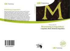 Couverture de Branching (Linguistics)