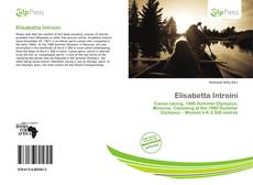 Обложка Elisabetta Introini