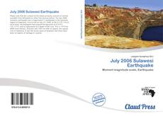 Bookcover of July 2006 Sulawesi Earthquake