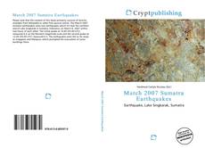 Buchcover von March 2007 Sumatra Earthquakes