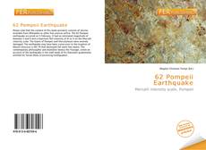 Bookcover of 62 Pompeii Earthquake