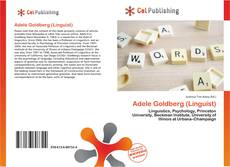 Buchcover von Adele Goldberg (Linguist)