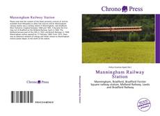 Bookcover of Manningham Railway Station